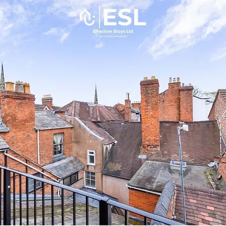 Studio 3, Top Floor Town Centre Apartment Shrewsbury Buitenkant foto