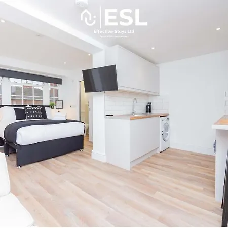 Studio 3, Top Floor Town Centre Apartment Shrewsbury Buitenkant foto